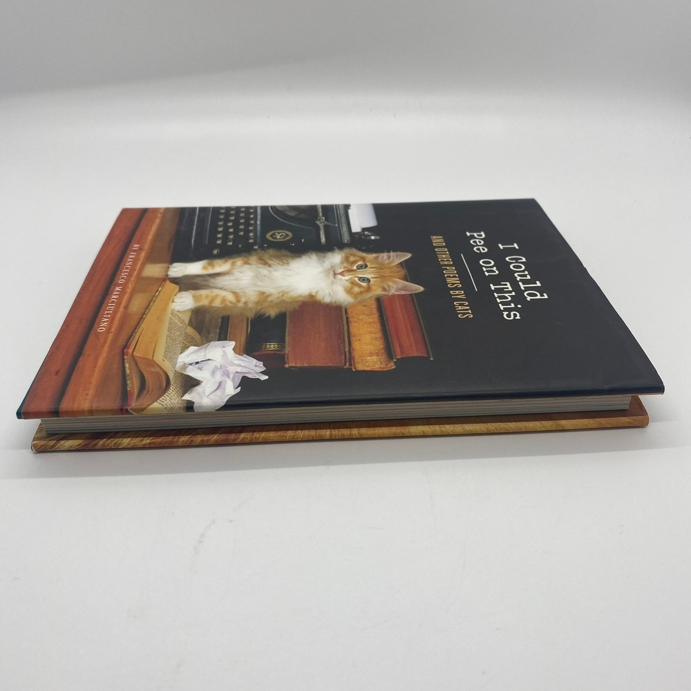 Chronicle Books I Could Pee on This Book Unisex OS Black Good Cat Poems Humor - Picture 3 of 4